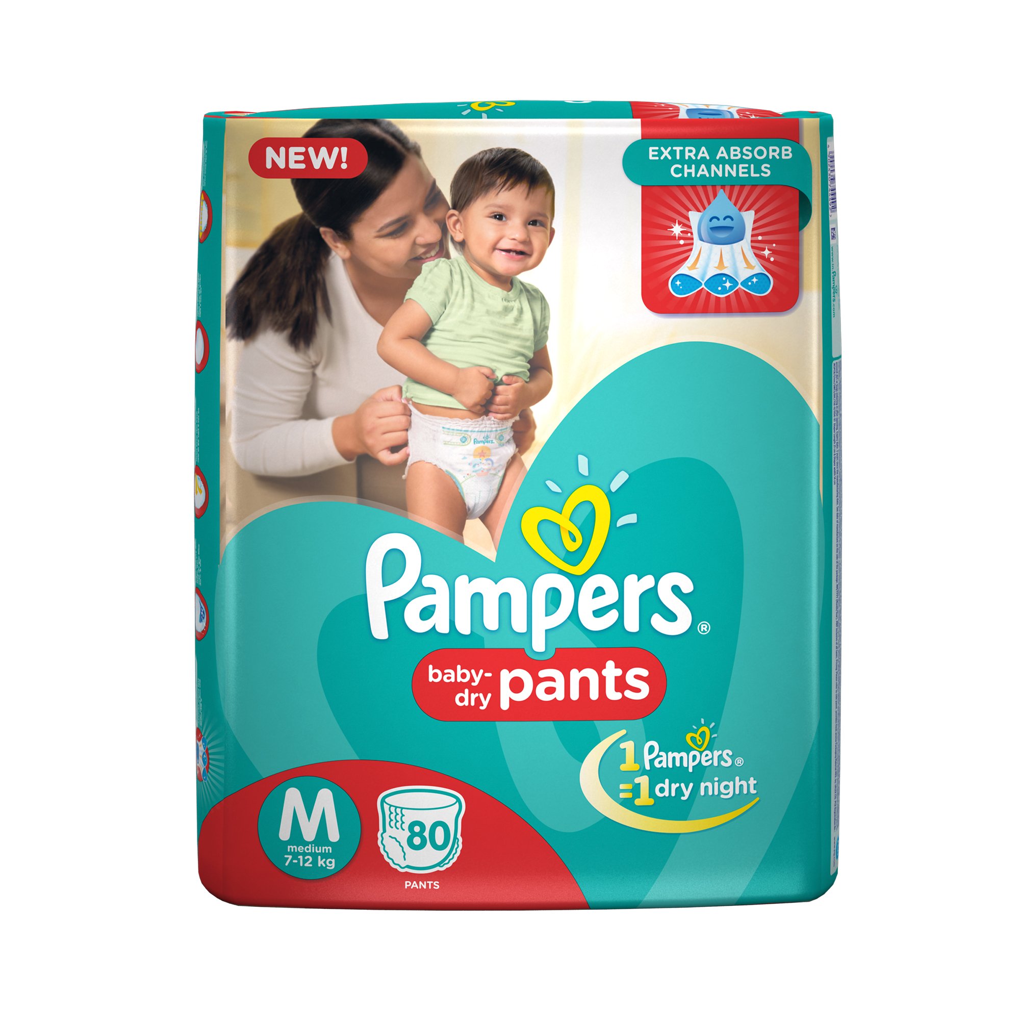 pampers medium size online