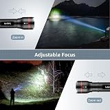 Lepro LED Torch 2 Pack - Super Bright, 5 Modes, Zoomable, Water Resistant, view 4