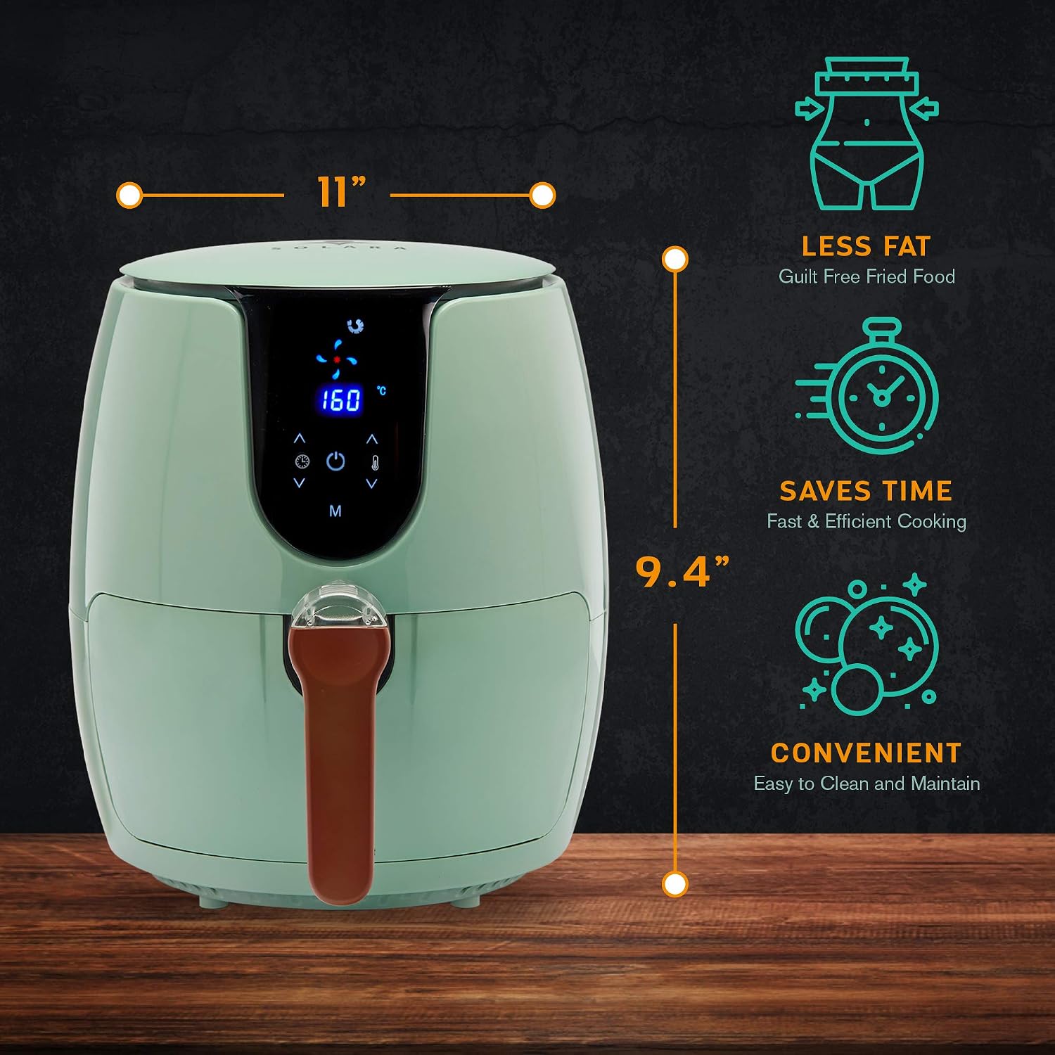 Inalsa Digital Air Fryer Nutri Fry