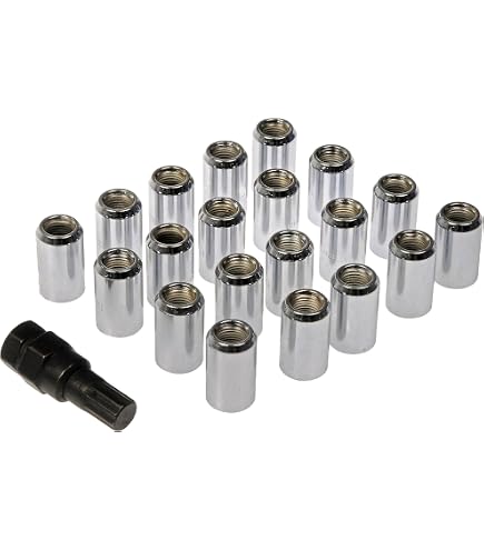 Amazon.com: Dorman 711-425 Wheel Nut Lock Chrome Tuner M12-1.25