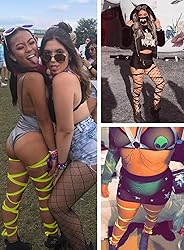 Ella Lust Rave Leg Wrap for Women - EDC Festival