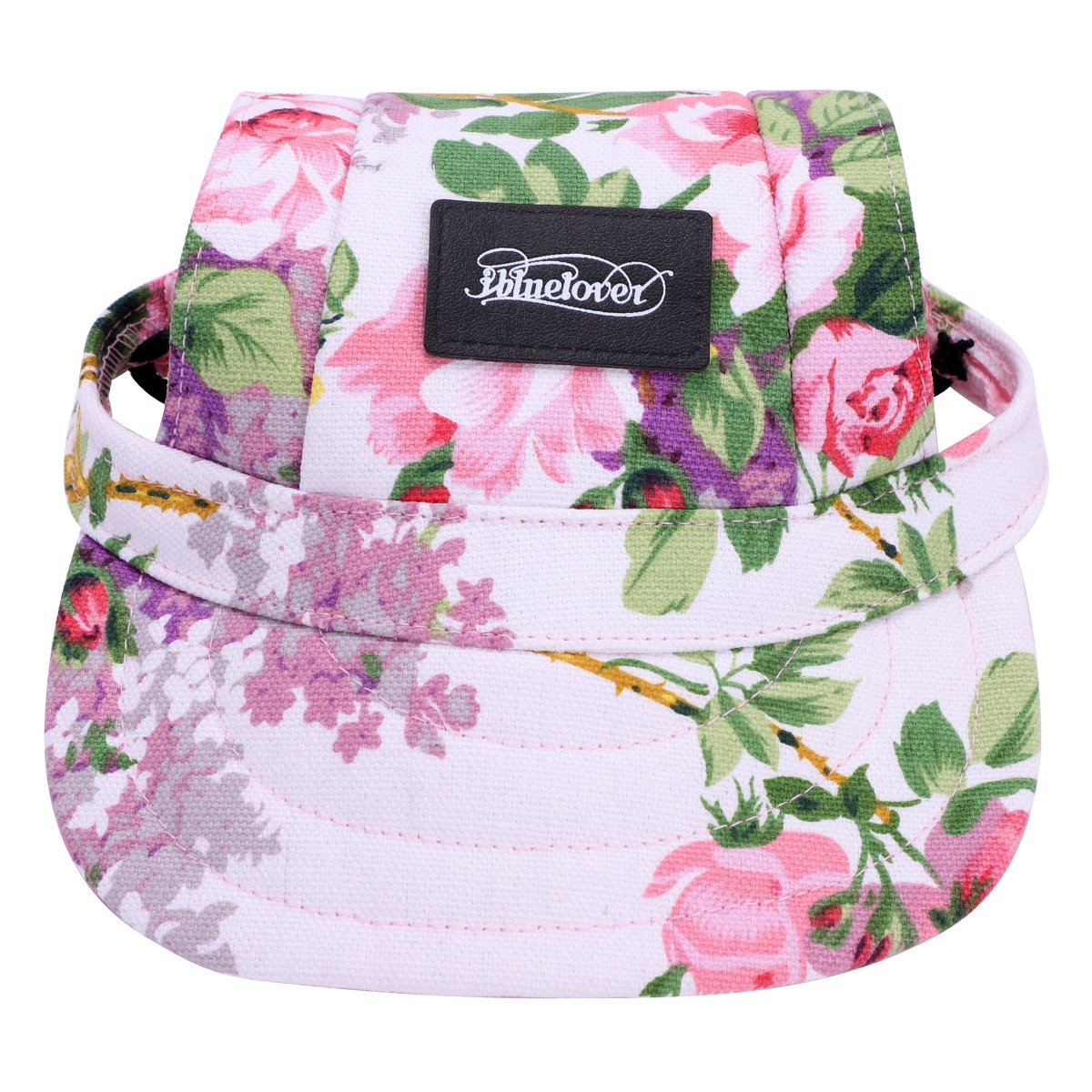 Dog Hats Summer Pet Baseball Caps Small Cat Visor Sports Hat for Outdoors Puppy Ear Holes Sun Hat Outfit Elastic Neck Strap Poodles Beagles Boston French Bulldog/Miniature Schnauzer/Pug M