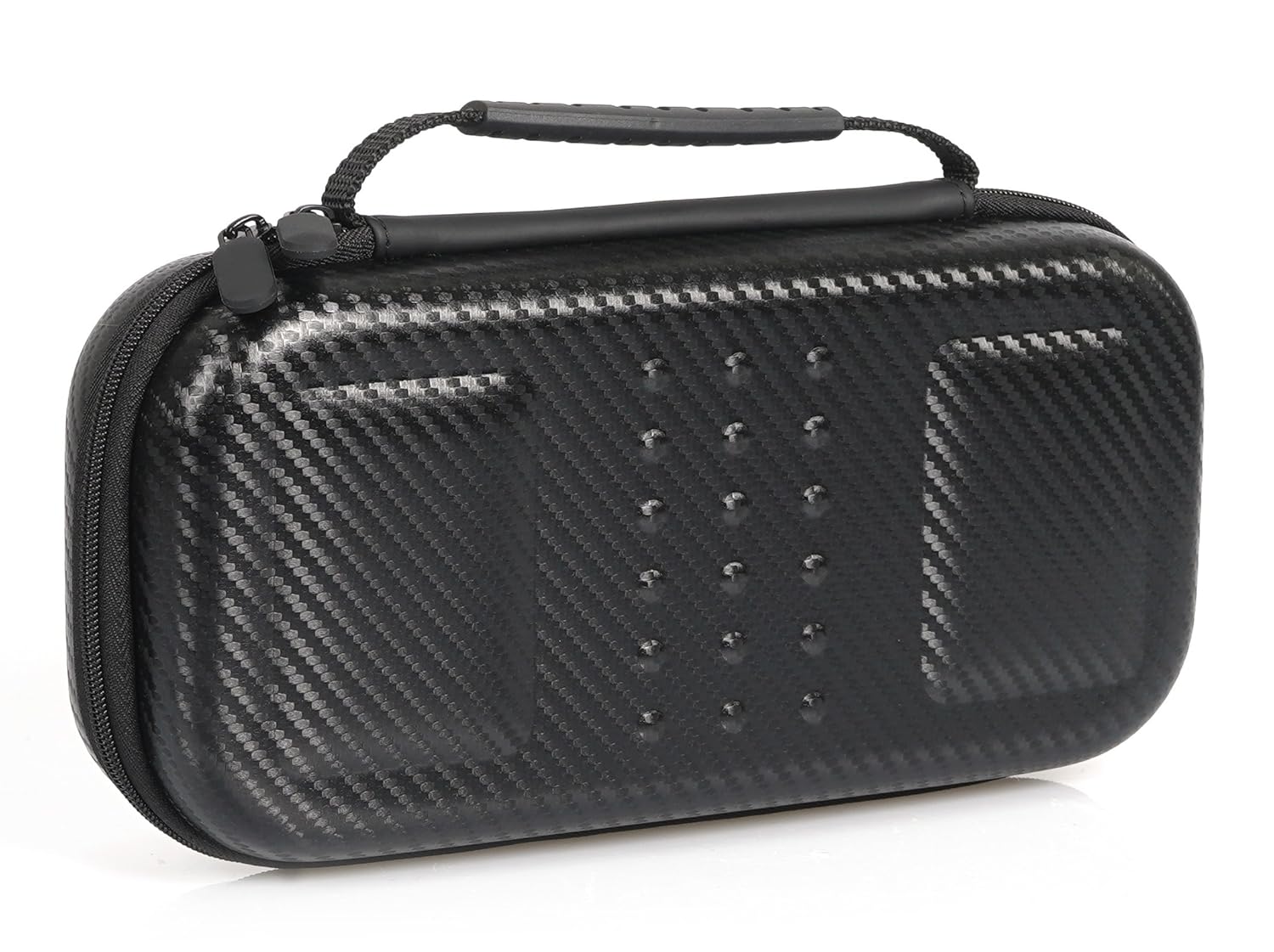 Basics Carrying Case for Nintendo Switch and Accessories - 10 x 2 x 5 Inches, Black: Video Games