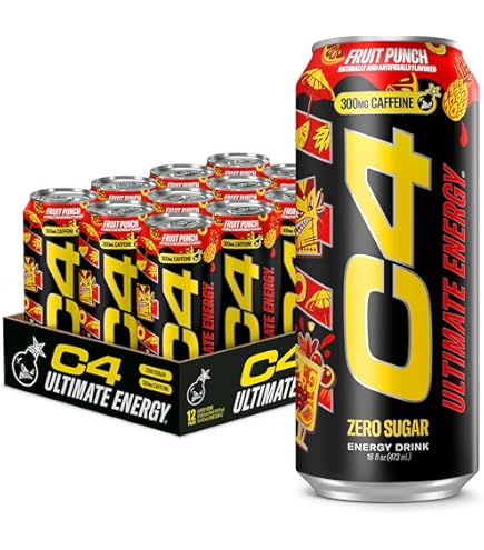 Amazon.com: C4 Ultimate x WWE | 300mg Caffeine Sugar Free Energy