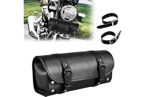 Sresk Motorcycle Tool Bag Universal Motorcycle Handlebar Bag Saddlebags Motorcycle Front Fork Bag Storage Bag