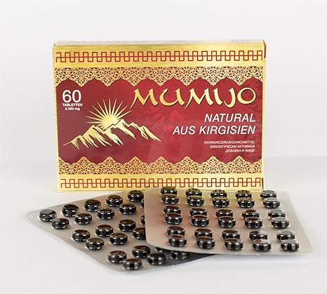 Mymijo Natural AR373 'Mumijo', 'Shilajit' Kirgisien 60 Tabletten