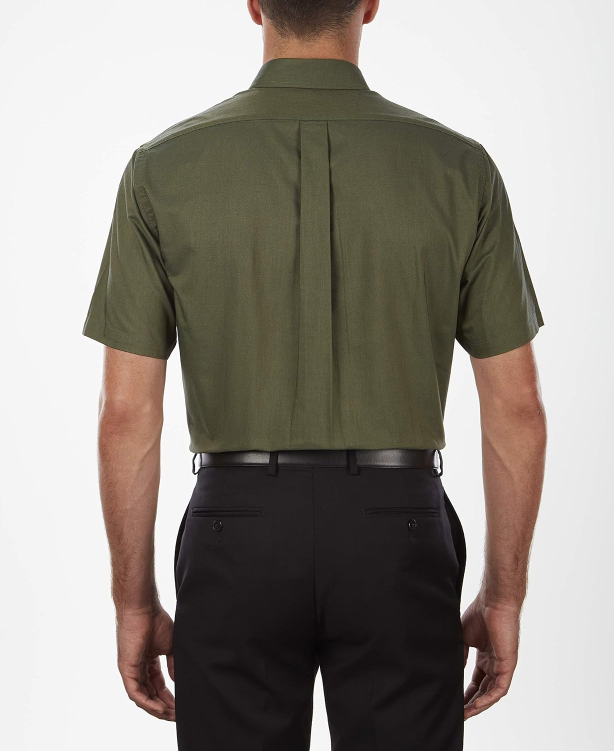 Van Heusen Men's Short Sleeve Dress Shirt Regular Fit Oxford Solid at  Men’s Clothing store