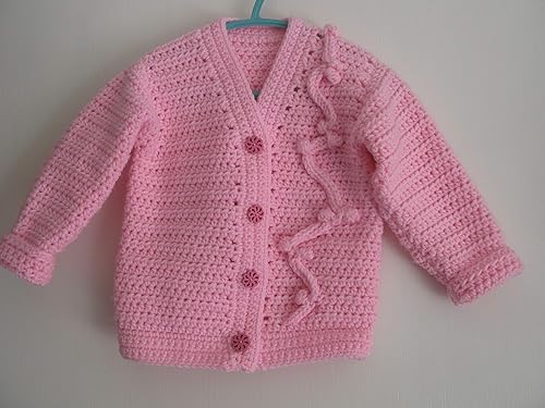 pink chunky cardigan uk