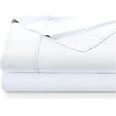 Bare Home Flat Top Sheet 1800 Ultra-Soft (Twin/Twin XL - 2 Pack, White) | Premium 1800 Ultra-Soft, Hotel Luxury, Double Brushed, Easy Care