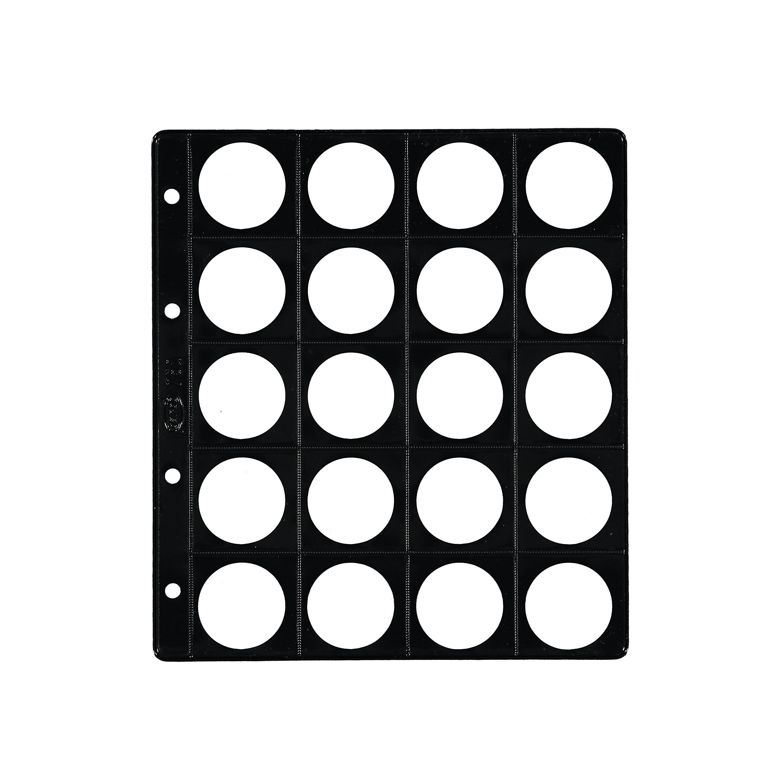 25 Sachets for Album of Coins Taupe with Alma Matt 20 alojamientos