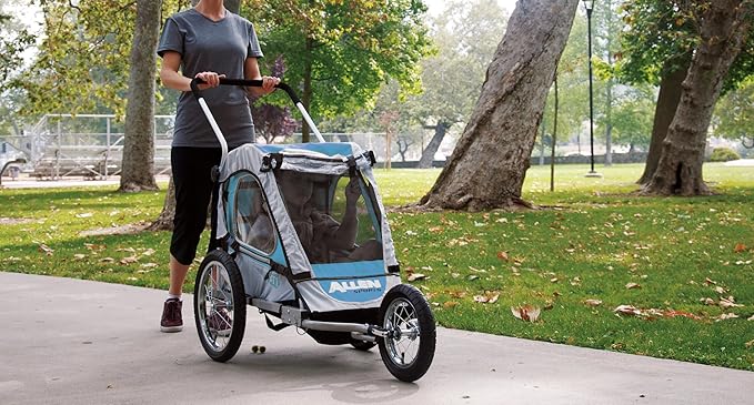 allen sports 1 child bike trailer