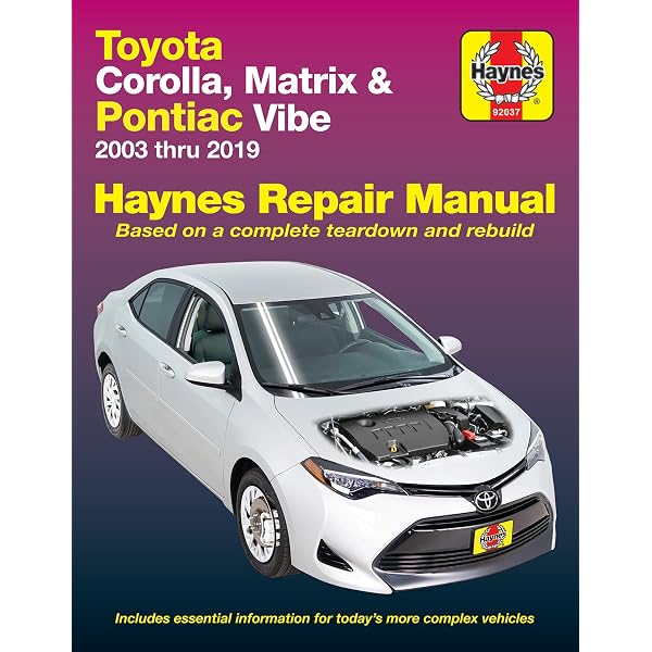 Toyota Corolla & Geo/Chevrolet Prizm (93-02) Haynes Repair Manual