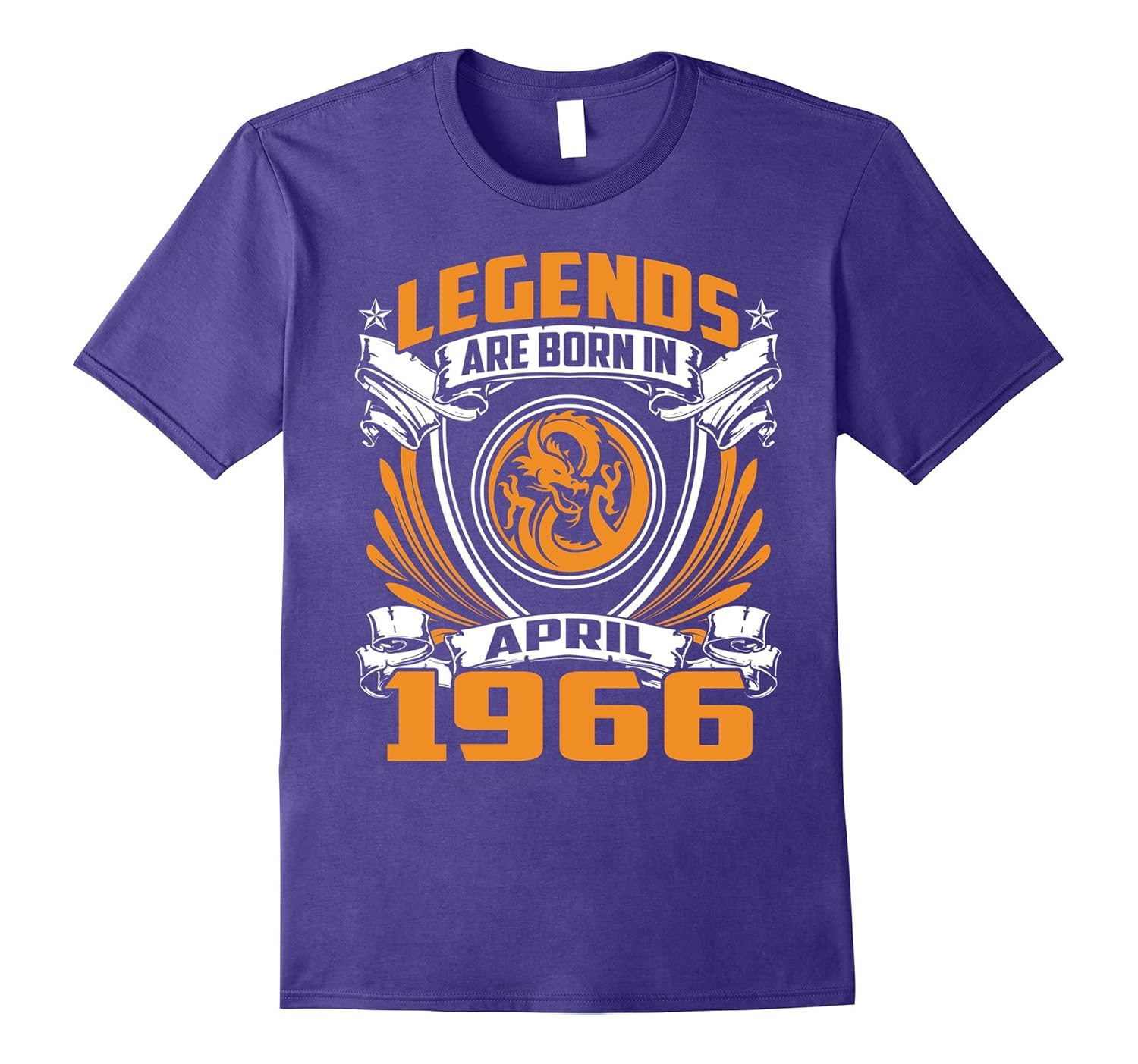 Legends Are Born In April 1966 T-Shirt-ANZ