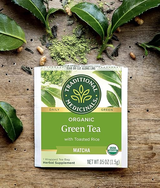 GREEN TEA (GREEN TEA MATCHA, 16 COUNT (PACK OF 6) 96 TEA BAGS TOTAL