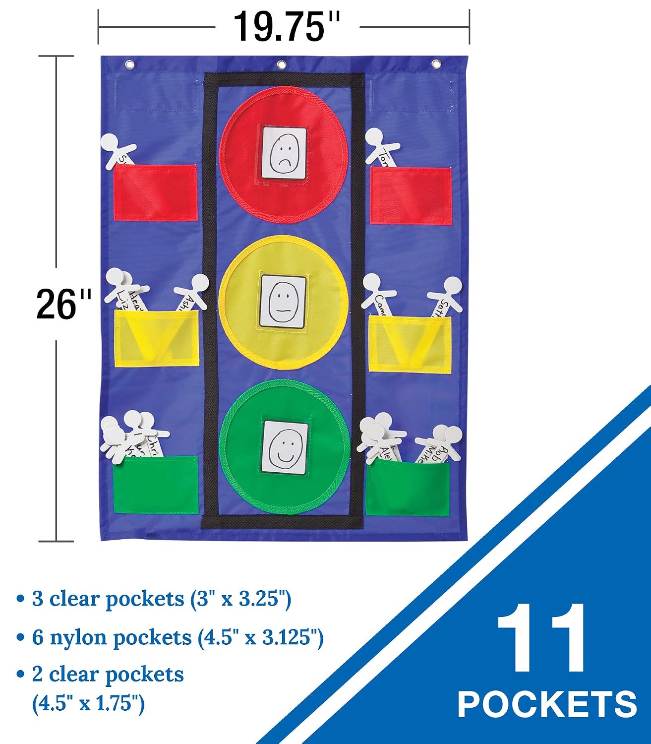 Stoplight Pocket Chart, MULTI - Image 3