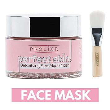 Download Buy Prolixr Sea Algae Face Mask Pore Minimizer Pore Cleaner With Face Mask Brush Applicator No Parabens Online At Low Prices In India Amazon In Yellowimages Mockups
