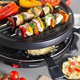 Giles & Posner Electric Round Raclette Grill 800W Indoor Tabletop 6 view 8
