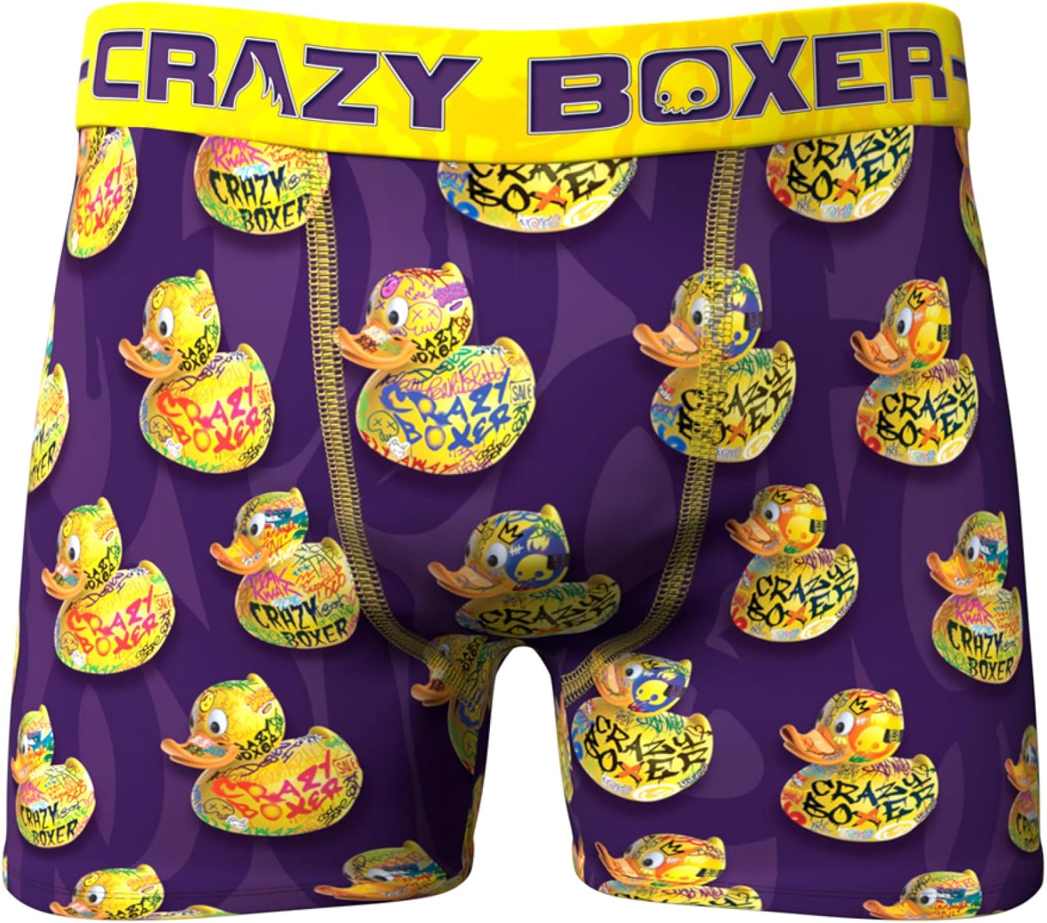 Rubber Duck All Over Print Men's Underwear Boxer Briefs