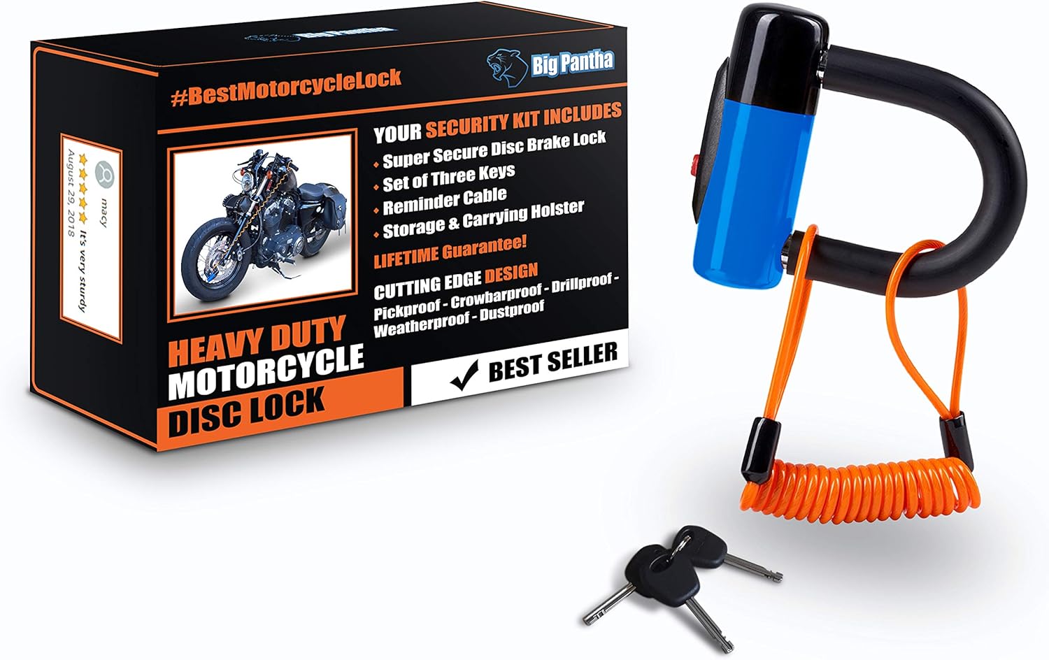 best disc brake lock for motorcycle