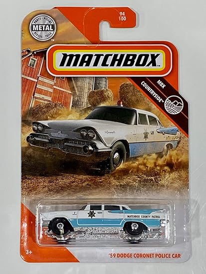 matchbox dodge coronet police