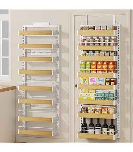 Wall Mounted Spice And Oil Rack: Maximize Kitchen Space