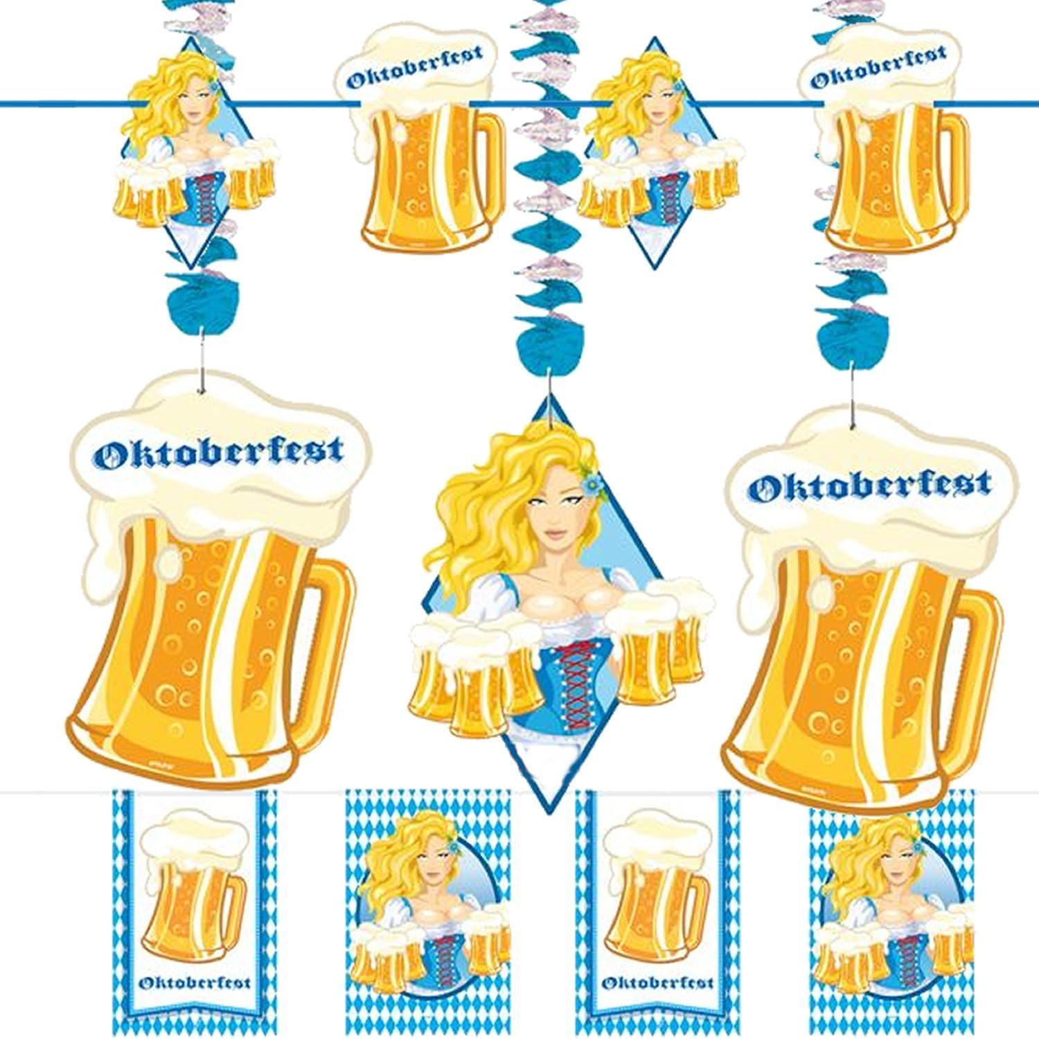 Folat 61492 Street Banner October Beer Festival Beer Mug Banner - 180x40 cm (packaging may vary), Multi-colored - Image 3