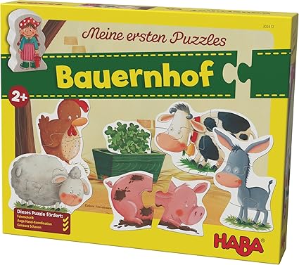 Haba 302412 Meine ersten Puzzles-Bauernhof