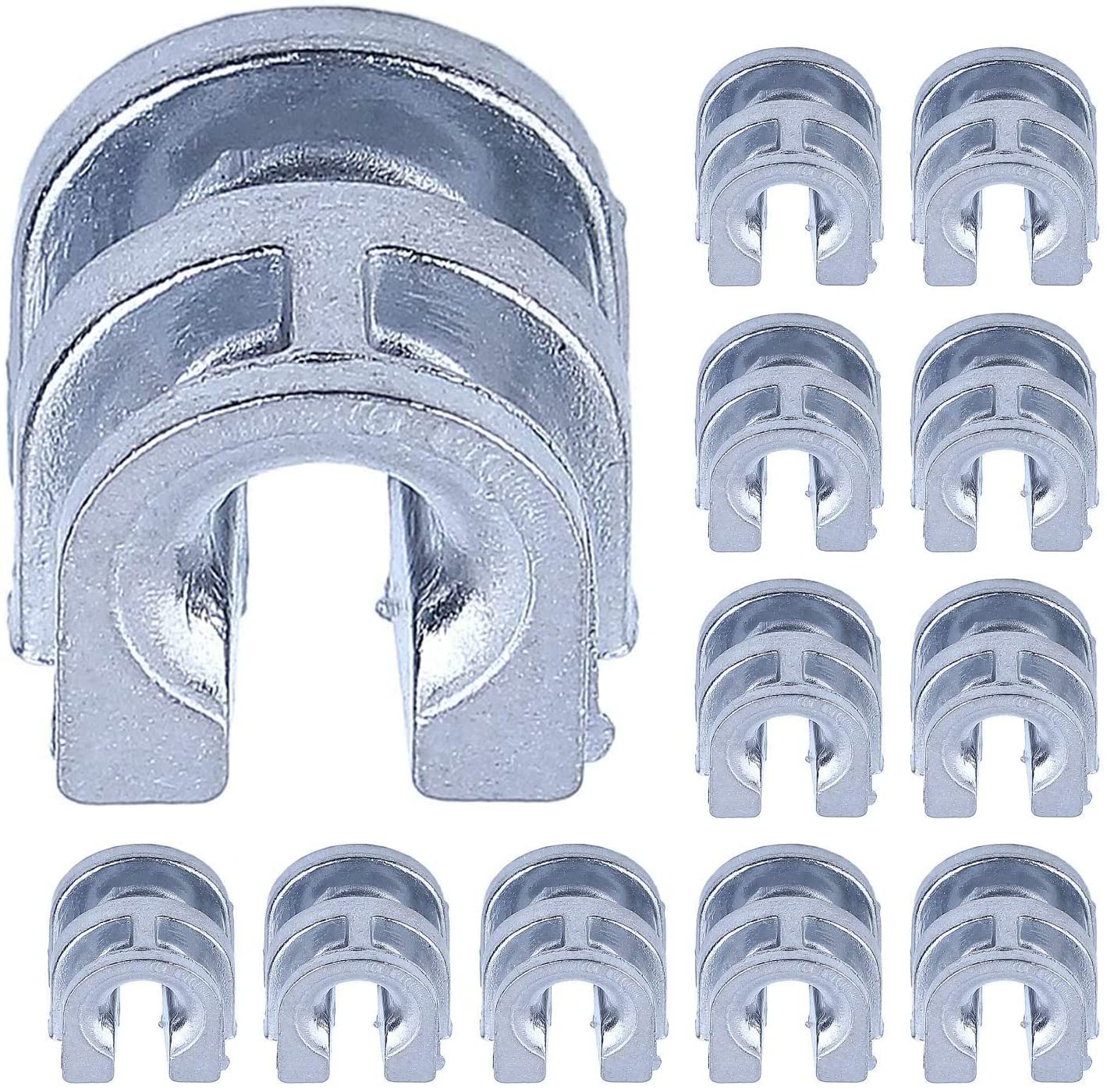 Adefol Trimmer Head Eyelet Sleeve 12pcs Kit for STIHL FS50 FS51 FS60 FS61 FS65 FS86 FS96 FS55R FS91 String Trimmer, Replacement Parts for 40037138300 4003713830