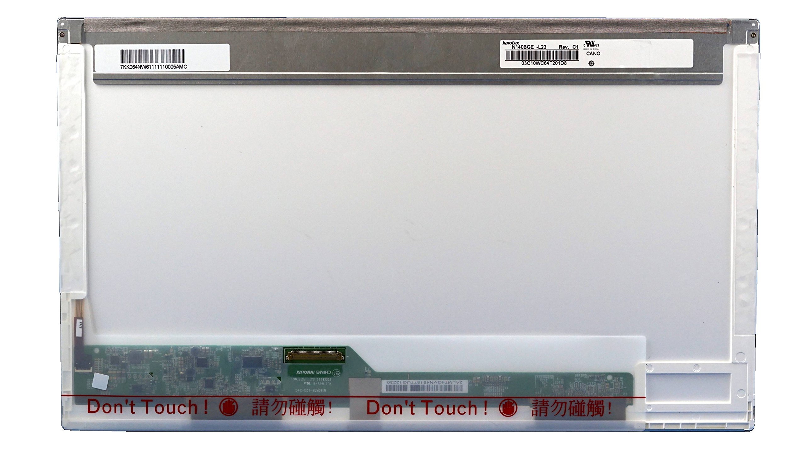 14.0" WXGA HD LED DIODE Replacement LAPTOP LCD Screen compatible for LTN140AT01-G01,LTN140AT01-G03, 0 dead pixel quality