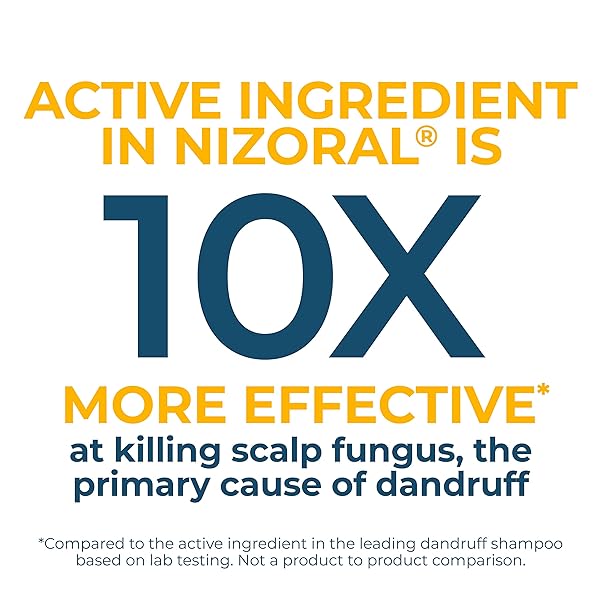 NIZORAL ANTI-DANDRUFF SHAMPOO WITH 1% KETOCONAZOLE, FRESH SCENT, 7 FL OZ
