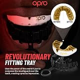 OPRO Gold Level Mouthguard Premium Fit – Gum Shield Adult Kids Boxing MMA view 4