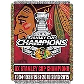 Northwest NHL Unisex-Adult Woven Tapestry Throw Blanket