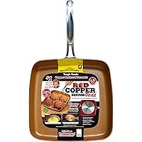 BulbHead Inch Dance, 9.5 Inch, Red Copper 9.5 in. Square Pan