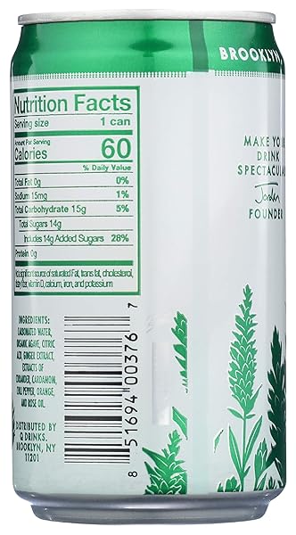 Q DRINKS GINGER ALE, 7.5 FZ
