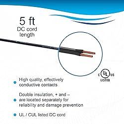 HQRP Battery Charger/AC Adapter Compatible with
