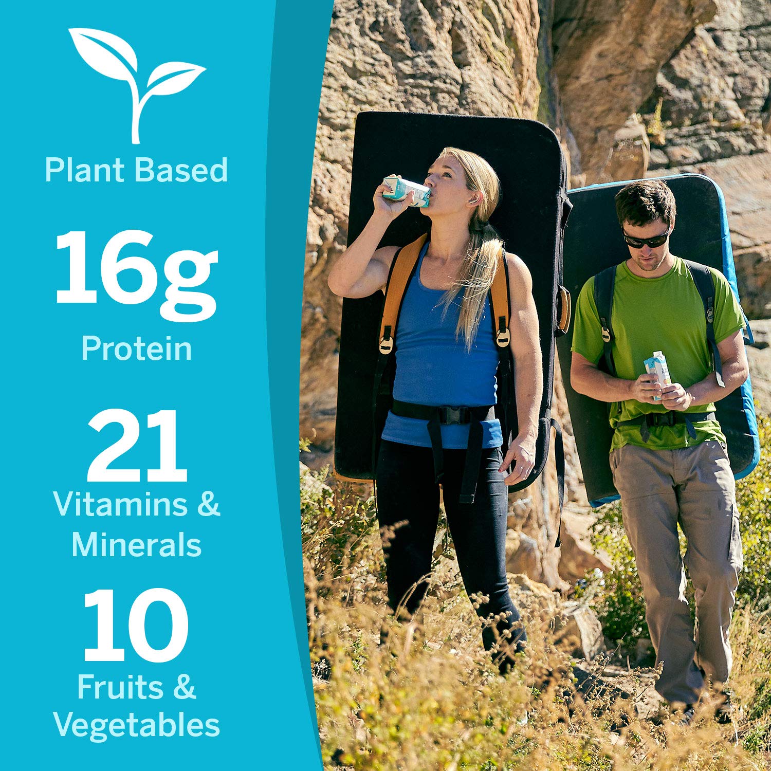 Orgain Organic Vegan Plant Based Nutritional Shake, Smooth Chocolate - Meal Replacement, 16g Protein, 21 Vitamins & Minerals, Dairy Free, Gluten Free, 11 Ounce, 12 Count (Packaging May Vary) : Grocery & Gourmet Food