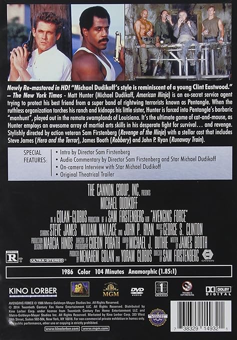 Avenging Force Full Movie Part 1