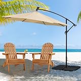 Yaheetech 4 Piece Cantilever Parasol Base Stand 60 L Water/Sand Capacity HDPE view 8