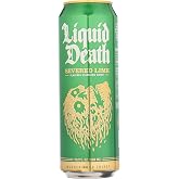 Liquid Death, Water Sparkling Severed Lime Single, 19.2 Fl Oz