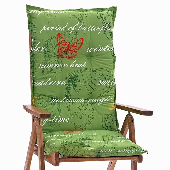 Amazon.de Hochlehner Auflagen 8 cm dick 120 cm lang in gruen