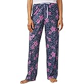 HUE Women's 3/4 Sleeve V-Neck Sleep Tee