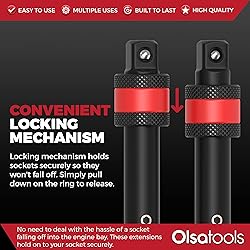 Olsa Tools Locking Impact Socket Extension