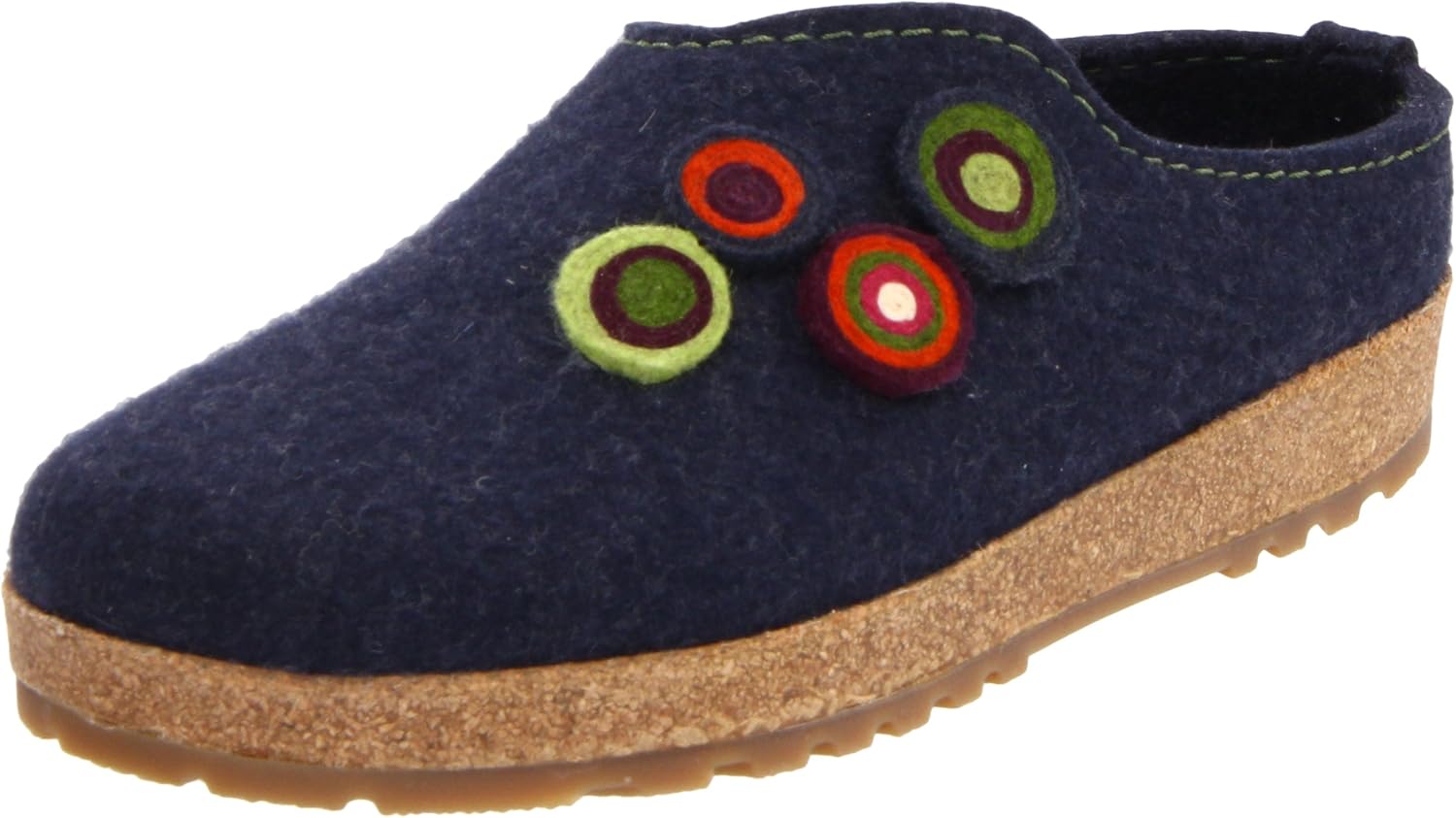 haflinger leather clogs womens