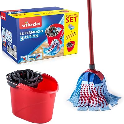 Vileda SuperMocio 3Action XL Mop & Bucket Set