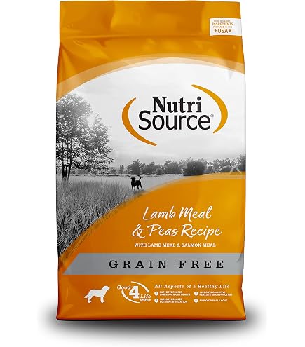 Amazon.com: NutriSource Lamb Meal & Peas Formula Dog Food, Grain