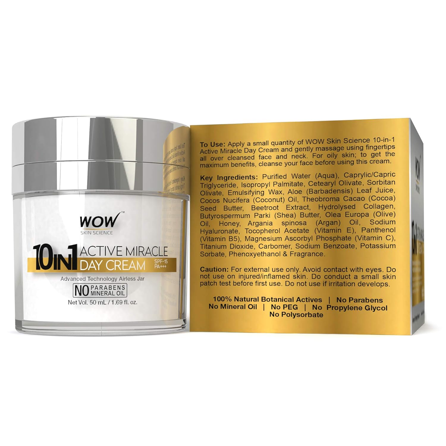 wow active miracle day cream