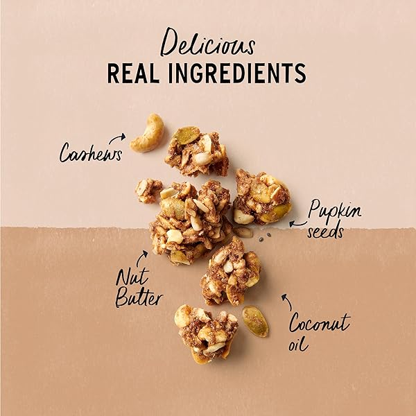 PURELY ELIZABETH, GRANOLA PEANUT BUTTER COLLAGEN GRAIN FREE, 8 OUNCE