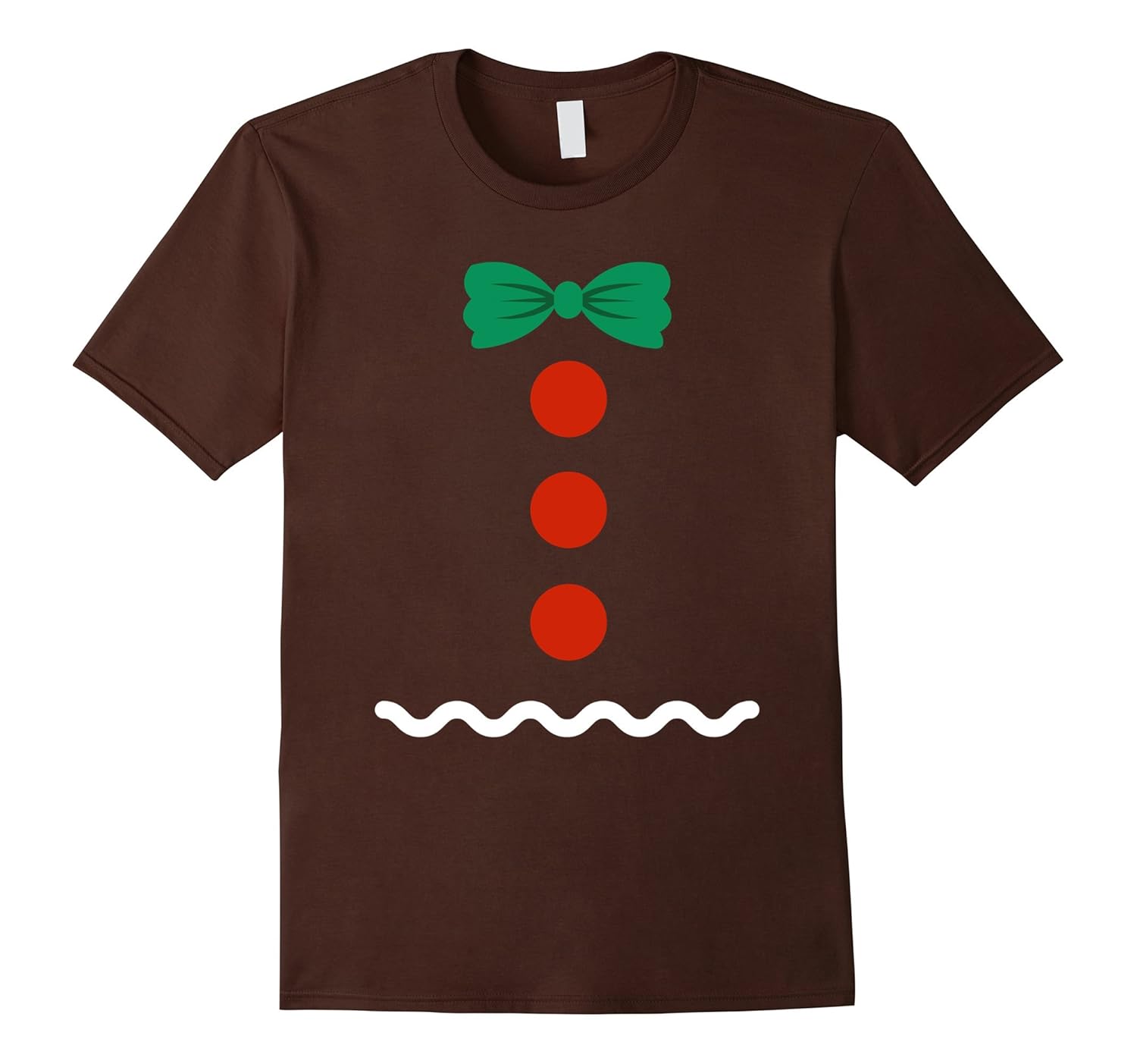 Lovely Christmas Gingerbread DIY Costume T Shirts for Kids-Rose