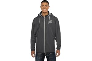 Vantage Apparel Men's Collegiate Premium Lightweight Packable Hooded Wind Jacket