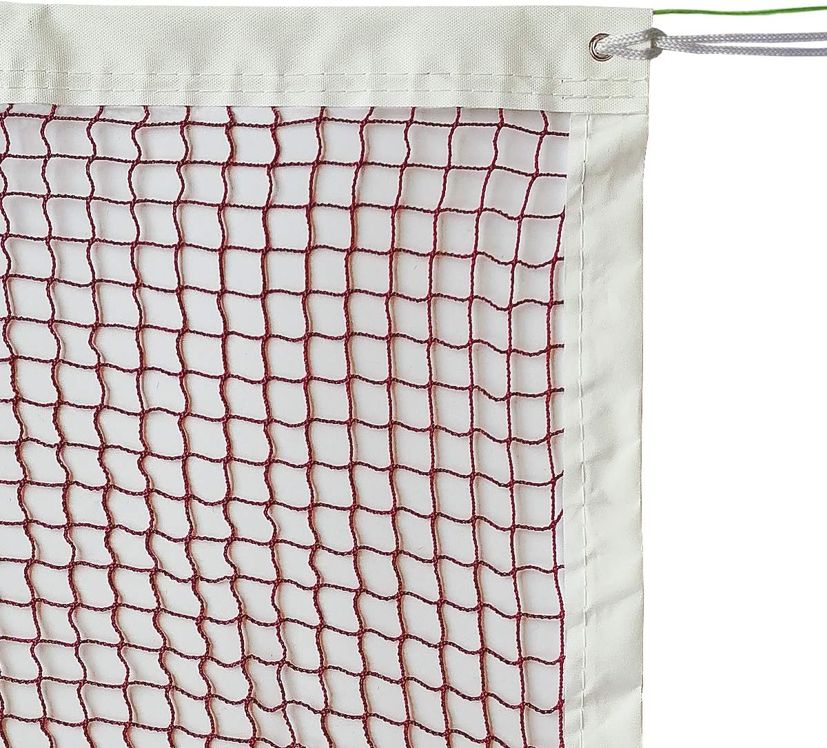 GeWeDen Badminton Net, Outdoor Indoor Badminton Tournament Net for Sports Backyard Garden Schoolyard (20 FT x 2.5 FT) with Rope Cable Top (Net Only) (with Nylon Rope) : Sports & Outdoors